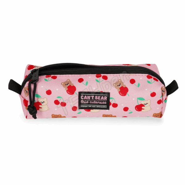 LEGAMI BTS 2026 - SPC0021 MY PENCIL CASE - PENCIL CASE - TEDDY BEAR - CHERRY