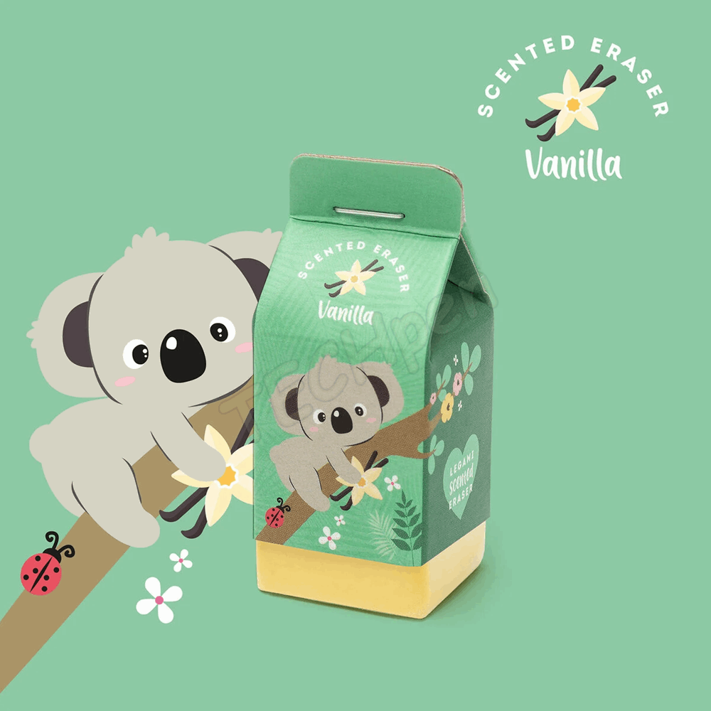 LEGAMI ERA0002 YUMMY YUMMY - SET OF 3 SCENTED ERASERS - MULTIDESIGN