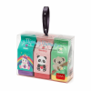 LEGAMI ERA0002 YUMMY YUMMY - SET OF 3 SCENTED ERASERS - MULTIDESIGN
