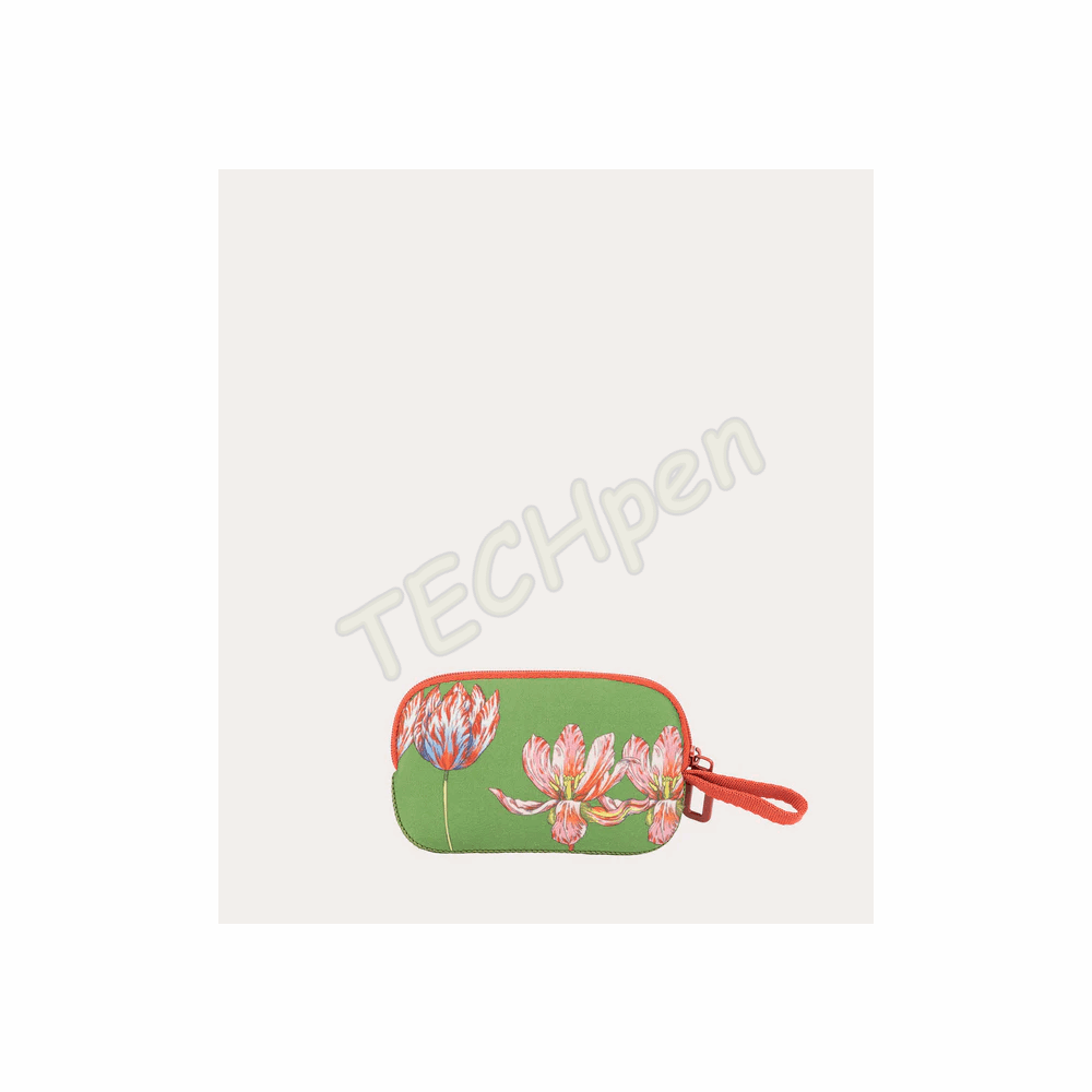 TUCANO BSCZKP-FGL-FLW-V SCHIZZO KEY POUCH FLOWER GREEN