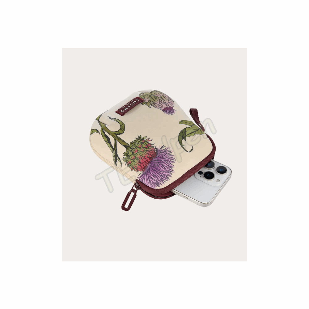 TUCANO BSCZP-ATK-W SCHIZZO POUCH ARTICHOKE WHITE