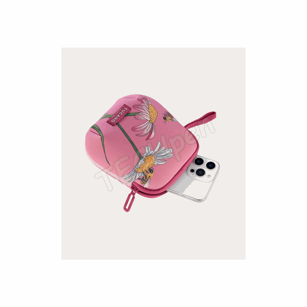 TUCANO BSCZP-BEES-PK SCHIZZO POUCH BEES PINK