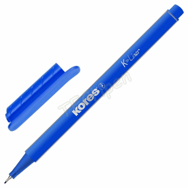 KORES ΜΑΡΚΑΔΟΡΟΣ K-LINER 0.4mm ΜΠΛΕ