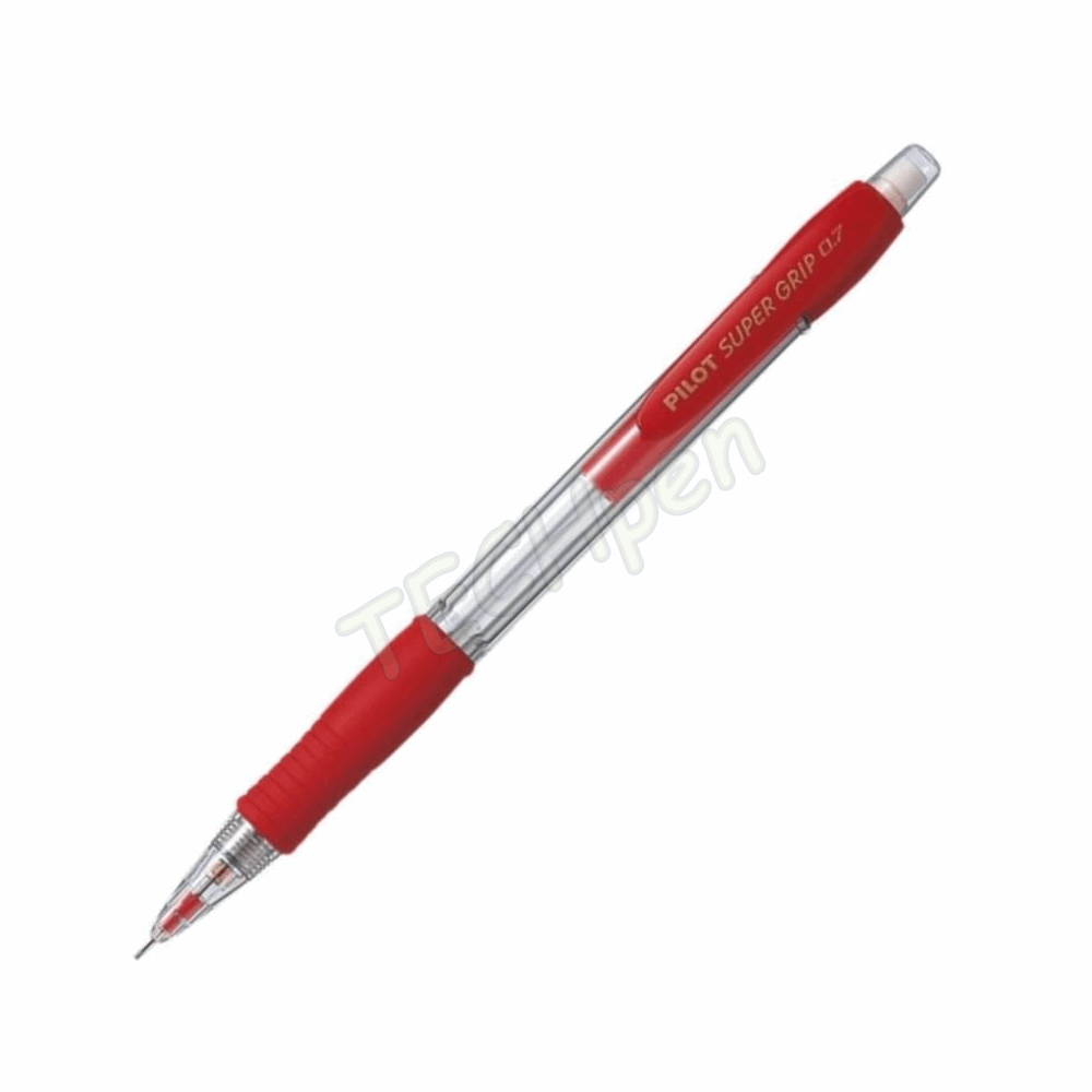 PILOT ΜΗΧΑΝΙΚΟ ΜΟΛΥΒΙ 0,7mm SUPER GRIP KOKKINO H-187.R