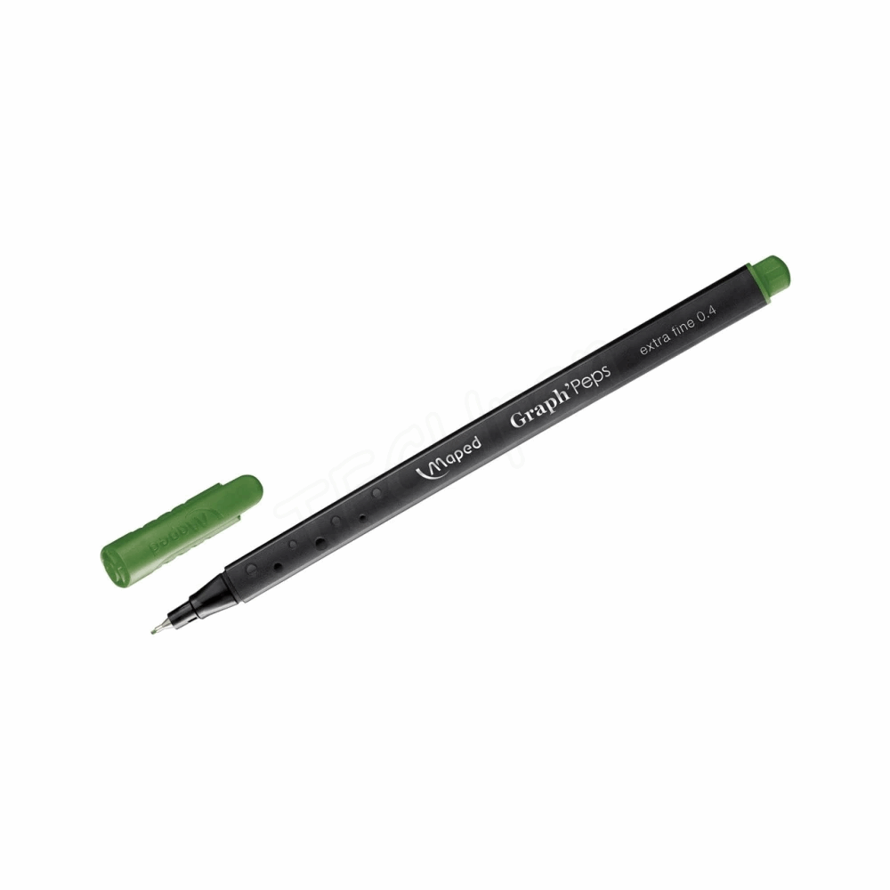 MAPED ΜΑΡΚΑΔΟΡΑΚΙ ΓΡΑΦΗΣ GRAPH PEPS FINE 0.4mm ΛΑΔΙ 749125