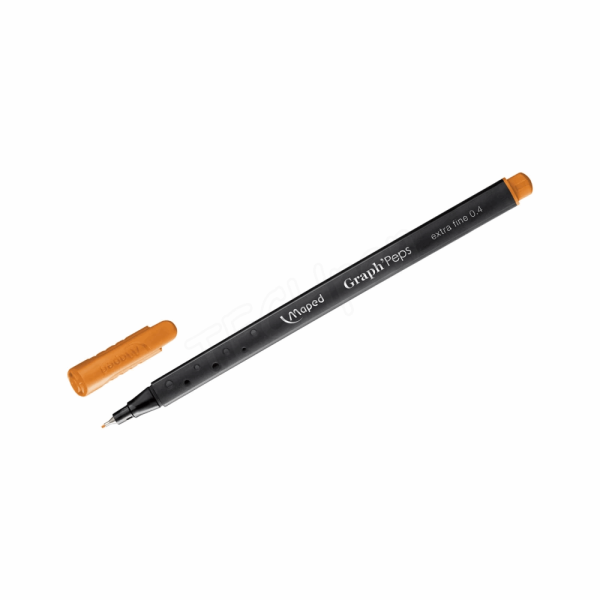 MAPED ΜΑΡΚΑΔΟΡΑΚΙ ΓΡΑΦΗΣ GRAPH PEPS FINE 0.4mm ΚΑΦΕ ΑΝΟΙΧΤΟ 749124