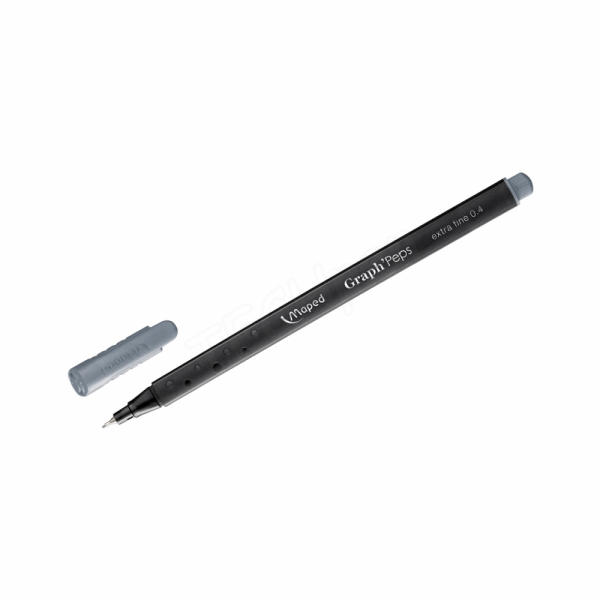 MAPED ΜΑΡΚΑΔΟΡΑΚΙ ΓΡΑΦΗΣ GRAPH PEPS FINE 0.4mm ΓΚΡΙ 749123