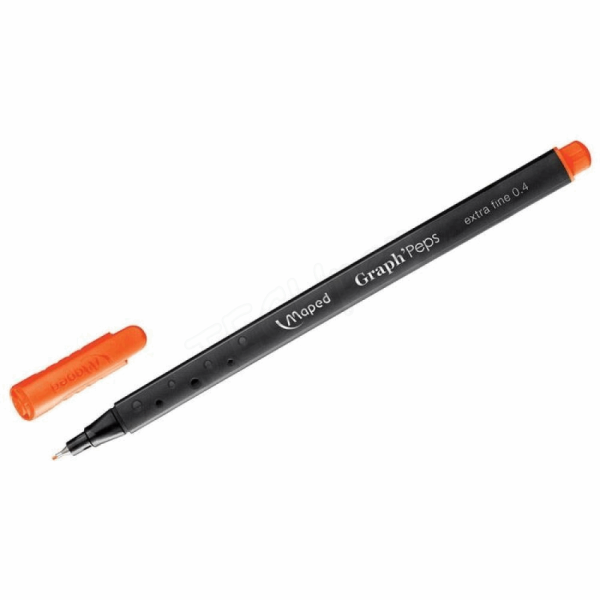 MAPED ΜΑΡΚΑΔΟΡΑΚΙ ΓΡΑΦΗΣ GRAPH PEPS FINE 0.4mm ΠΟΤΡΟΚΑΛΙ 749116
