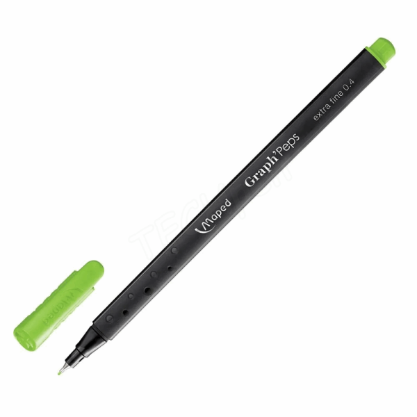 MAPED ΜΑΡΚΑΔΟΡΑΚΙ ΓΡΑΦΗΣ GRAPH PEPS FINE 0.4mm ΛΑΧΑΝΙ 749114
