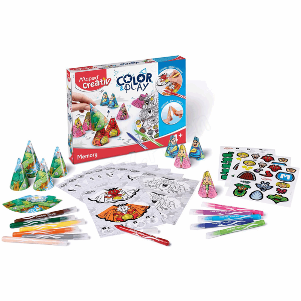 MAPED ΣΕΤ COLOR AND PLAY - ΜΝΗΜΗ