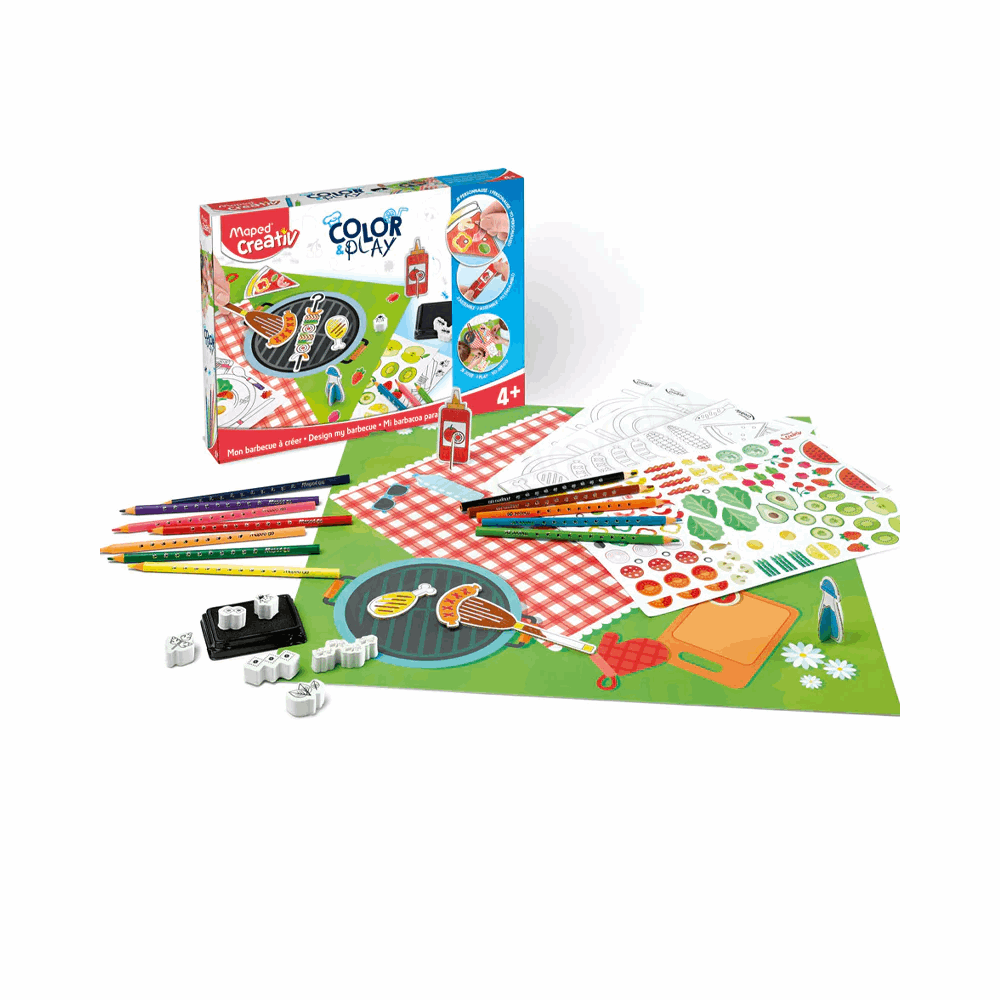 MAPED ΣΕΤ COLOR AND PLAY - BARBEQUE