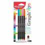MAPED ΜΑΡΚΑΔΟΡΑΚΙ ΓΡΑΦΗΣ GRAPH PEPS FINE 0,4mm 4τμχ FANCY ΧΡΩΜΑΤΑ 749143