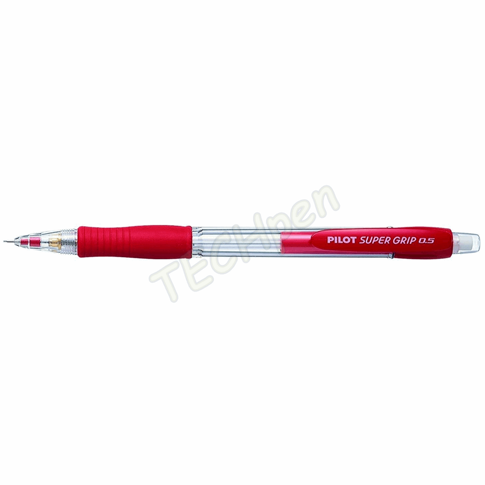 PILOT ΜΗΧΑΝΙΚΟ ΜΟΛΥΒΙ  0,5mm SUPER GRIP KOKKINO H-185-SL-R