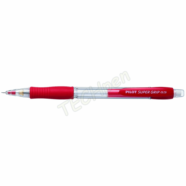 PILOT ΜΗΧΑΝΙΚΟ ΜΟΛΥΒΙ  0,5mm SUPER GRIP KOKKINO H-185-SL-R