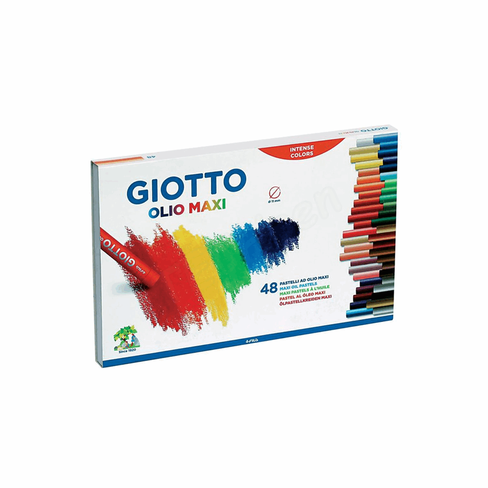 GIOTTO ΛΑΔΟΠΑΣΤΕΛ OLIO 7cm 48τμχ CERA 000293200