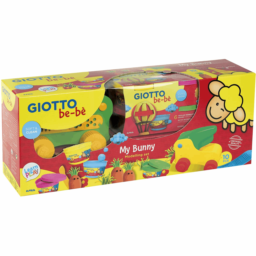 GIOTTO BΕΒΕ SET ΠΛΑΣΤΕΛΙΝΗΣ ΜΥ BUNNY 000479300