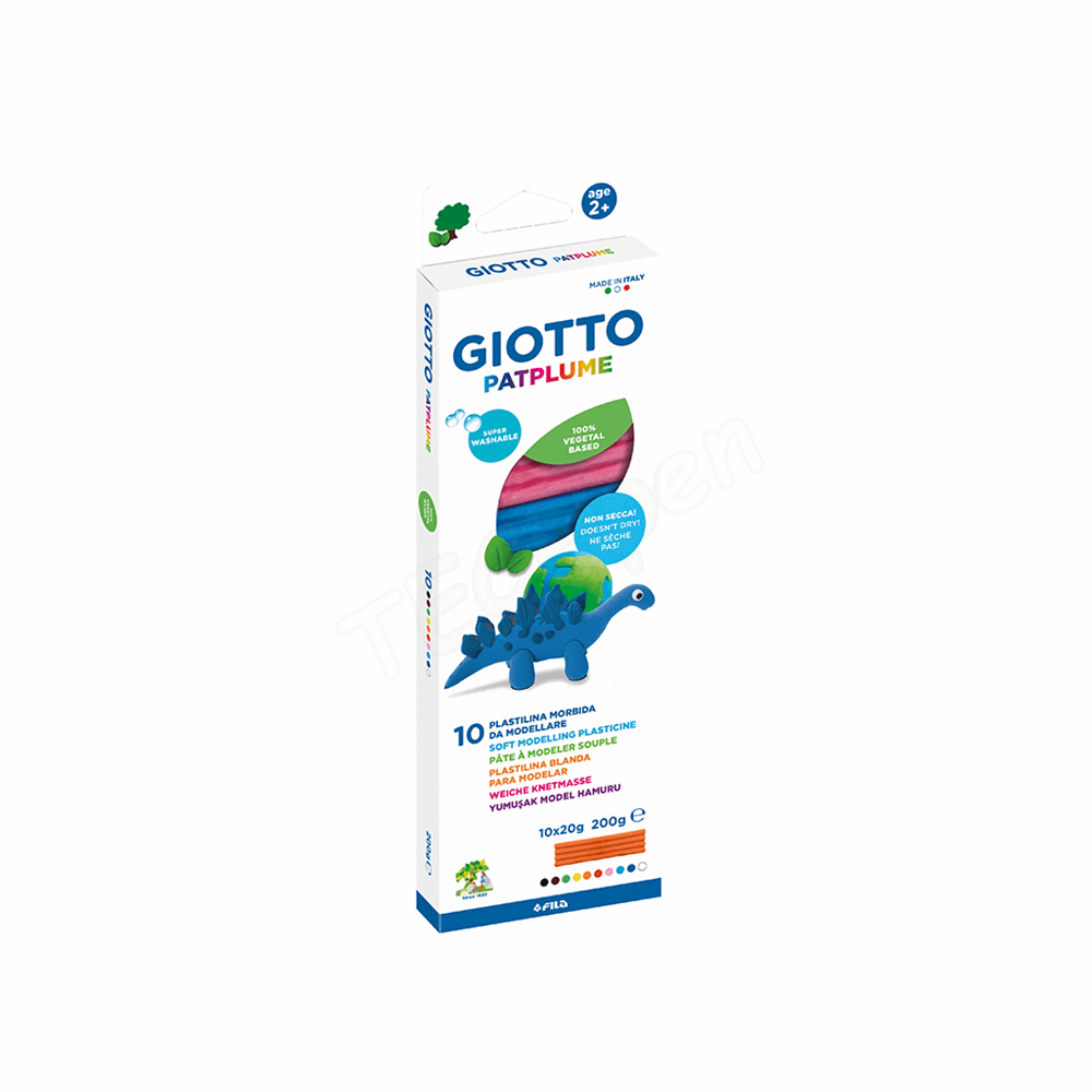 GIOTTO PATPLUME SET 10X20gr 000512900