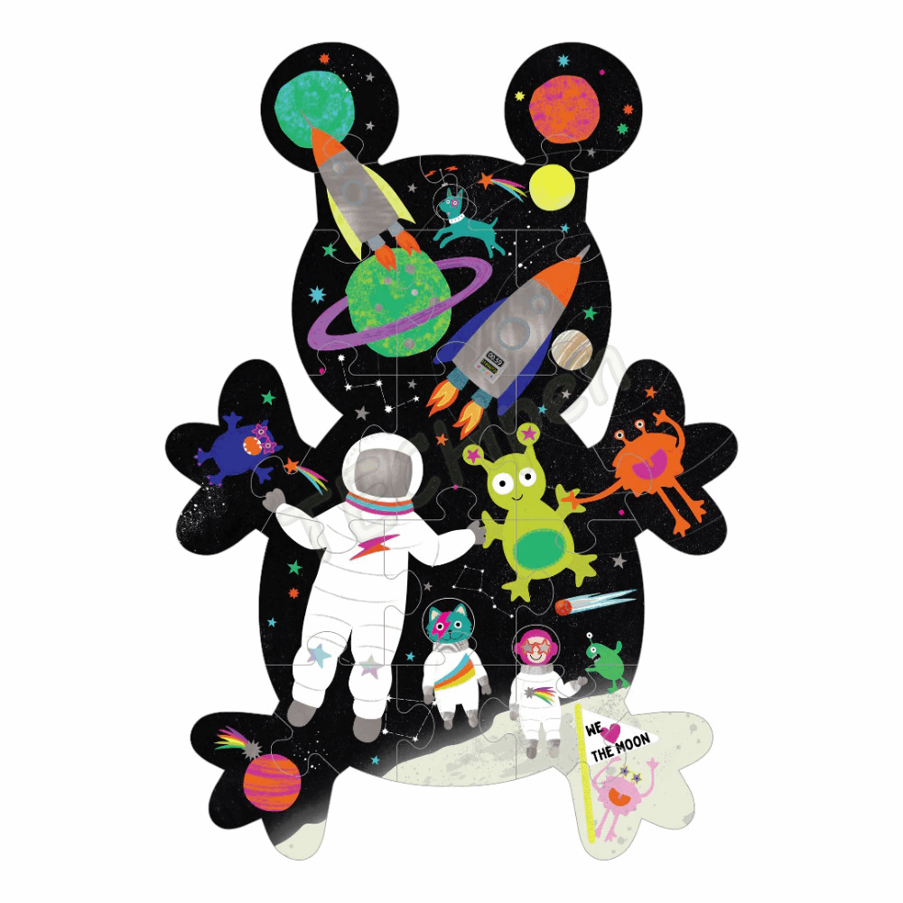 FLOSS&ROCK PUZZLE 20τμχ 3+ 45P6466