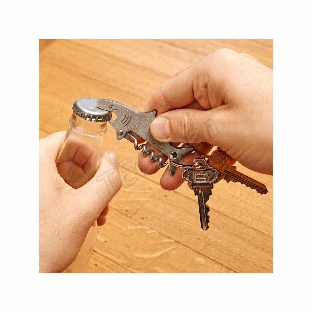 KIKKERLAND SHARK KEY RING