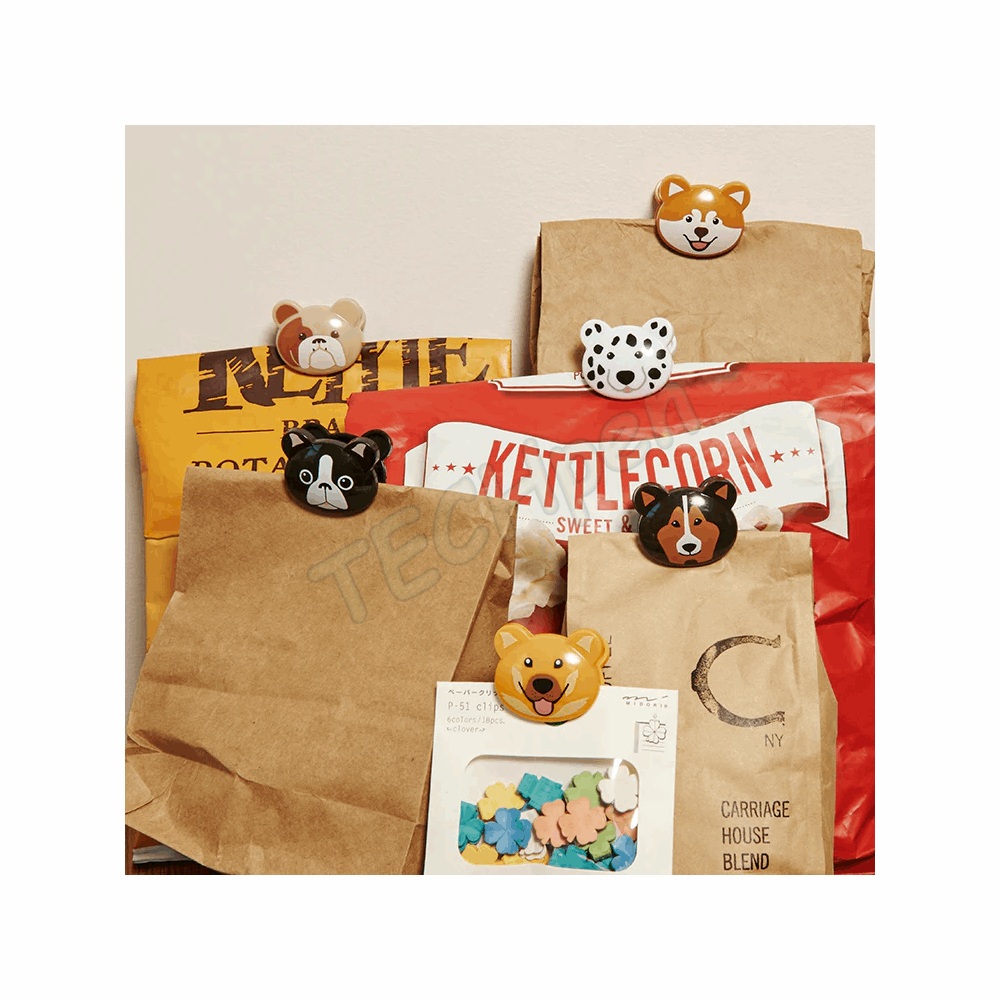 KIKKERLAND DOGGIE BAG CLIPS