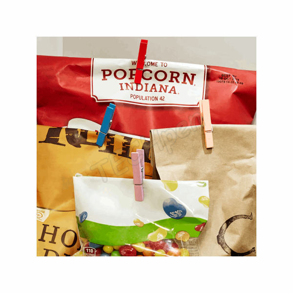 KIKKERLAND MINI RAINBOW CLOTHESPINS BAG C