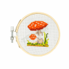KIKKERLAND MINI CROSS STITCH EMBROIDERY KIT
