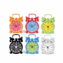 KIKKERLAND MINI BELL ALARM W/BALL CHAIN