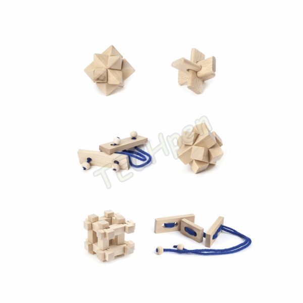KIKKERLAND MYSTERY MATCHBOX WOODEN PUZZLE