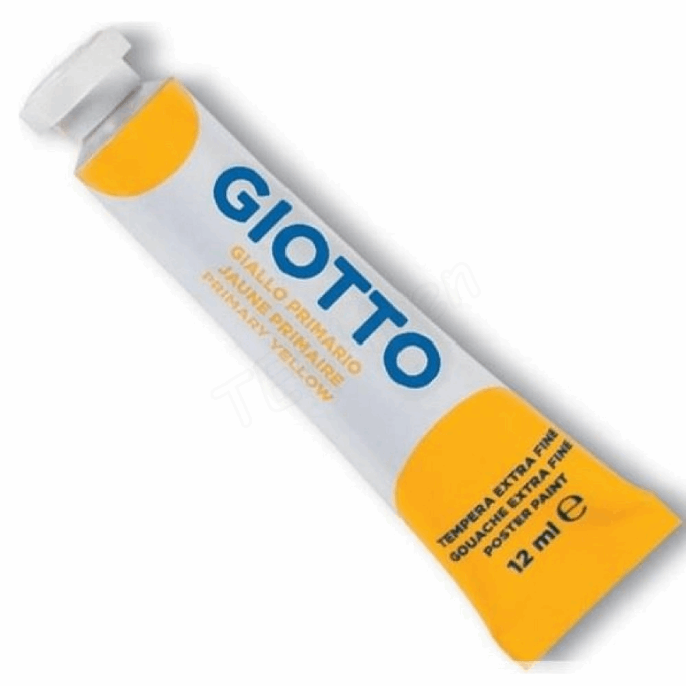 GIOTTO FINE POSTER TEMΠΕΡΑ 12ml ΚΙΤΡΙΝΟ 02 000352002