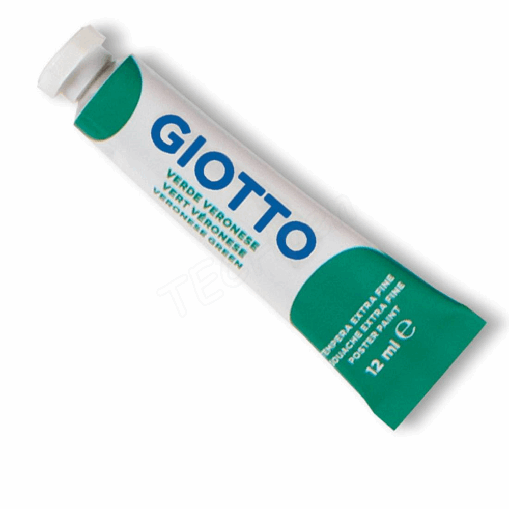 GIOTTO FINE POSTER TEMΠΕΡΑ 12ml ΠΡΑΣΙΝΟ 13 000352013