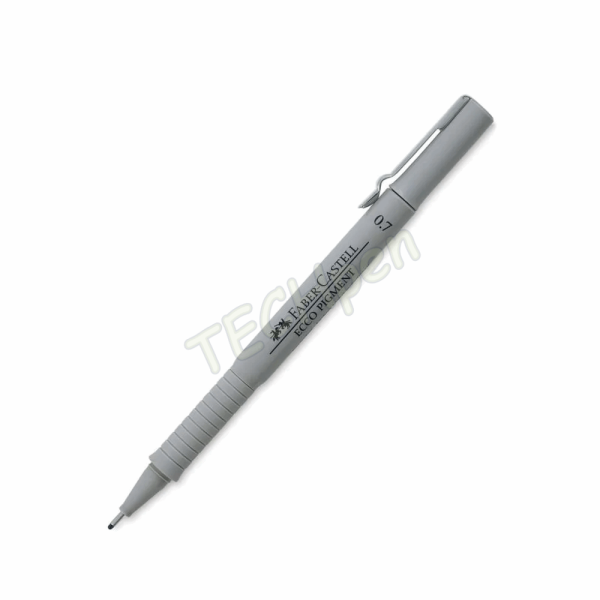 FABER CASTELL ECCO PIGMENT ΠΕΝΑΚΙ 0.7 MAΥΡΟ