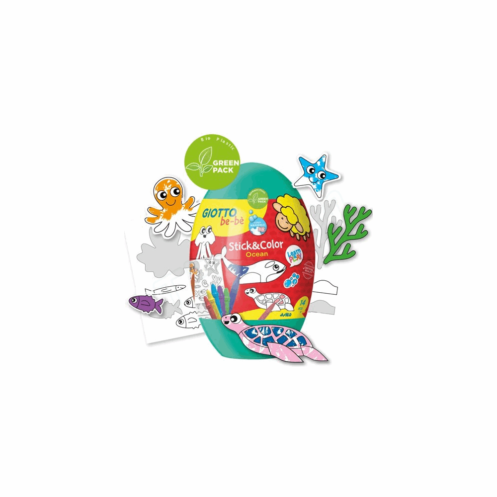 GIOTTO BEBE AYΓΟ ΖΩΓΡΑΦΙΚΗΣ STICK & COLOR 000472700
