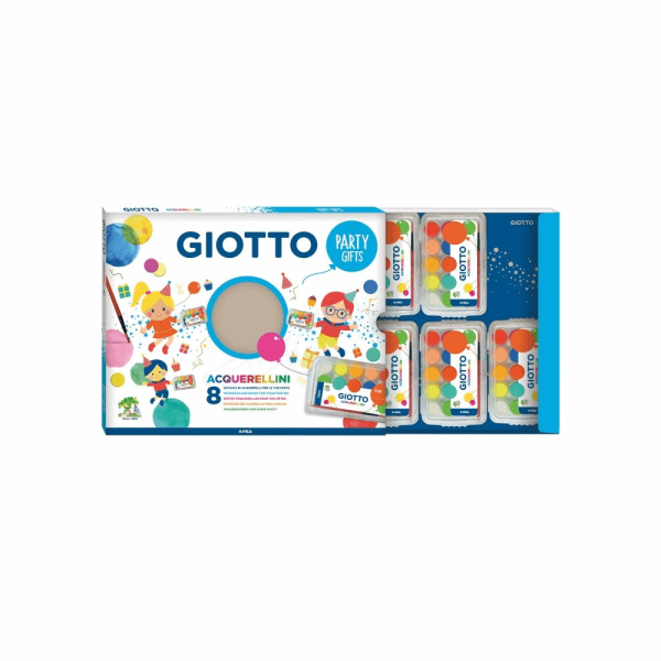 GIOTTO KIDS PΑRTY GIFT BOX ΝΕΡΟΜΠΟΓΙΕΣ 8τμχ 000315000