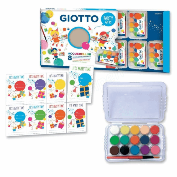 GIOTTO KIDS PΑRTY GIFT BOX ΝΕΡΟΜΠΟΓΙΕΣ 8τμχ 000315000