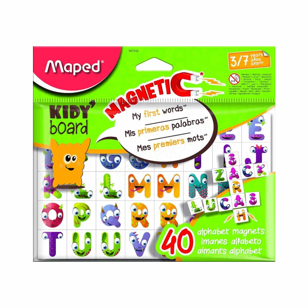 MAPED ΜΑΓΝΗΤΕΣ ΑΓΓΛΙΚΟ ΑΛΦΑΒΗΤΟ 587310