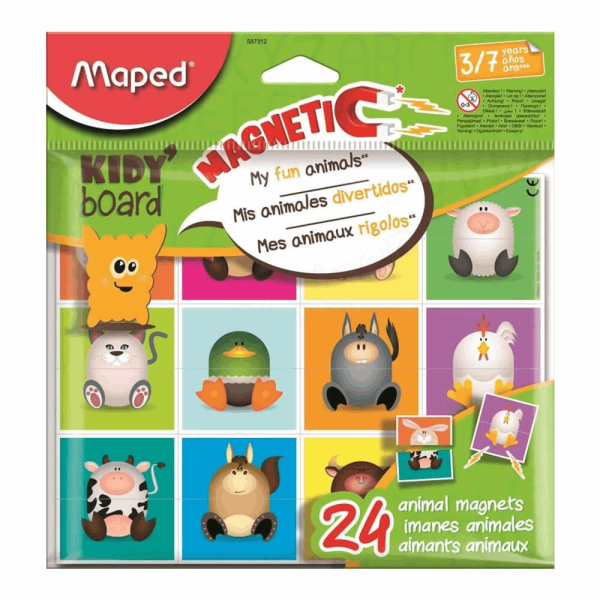 MAPED ΜΑΓΝΗΤΕΣ ΖΩΑΚΙΑ 24τμχ 587312