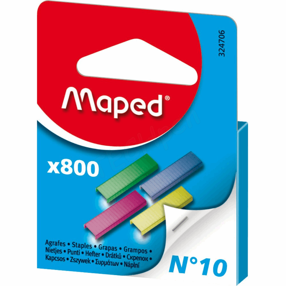 MAPED ΣΥΡΜΑTA XΡΩΜΑΤΙΣΤΑ No.10 800τμχ