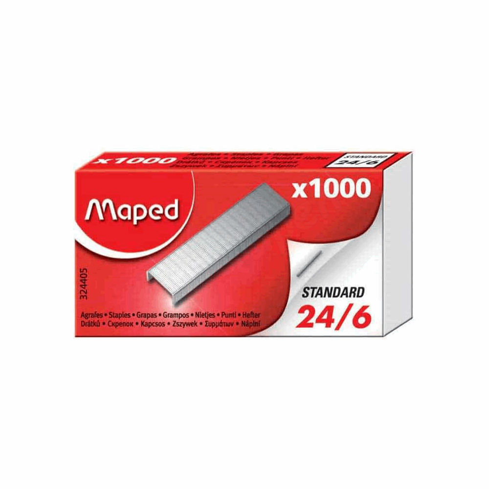 MAPED ΣΥΡΜΑTA 24/6 1000τμχ 324405