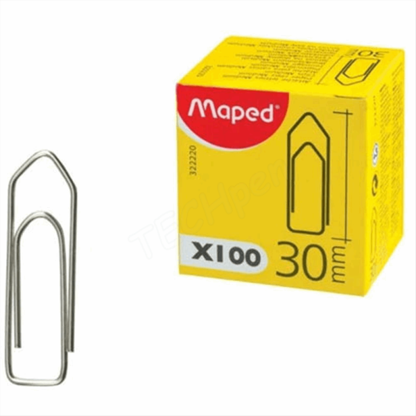 MAPED ΣΥΝΔΕΤΗΡΕΣ ΜΕΣΑΙΟΥ ΜΕΓΕΘΟΥΣ 30mm 100τμχ 322220
