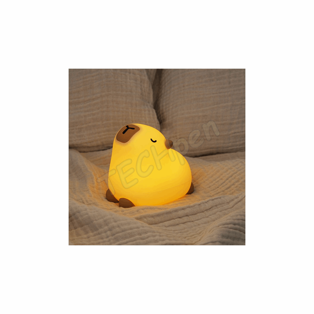 Winkee Φως Νυκτός Σιλικόνης Capybara Pebble 18697