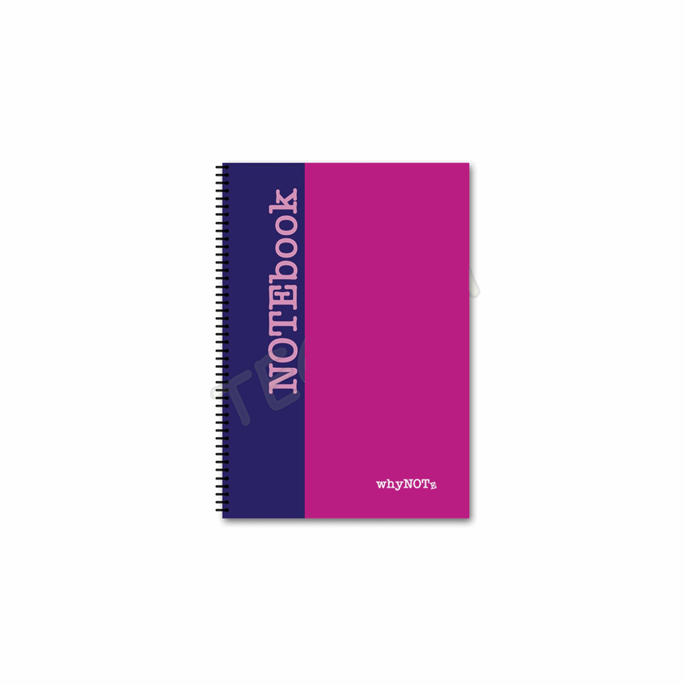 WHYNOTE ΤΕΤΡΑΔΙΟ ΣΠΙΡΑΛ Α4 DUAL - 2θ - 60φ 810.012
