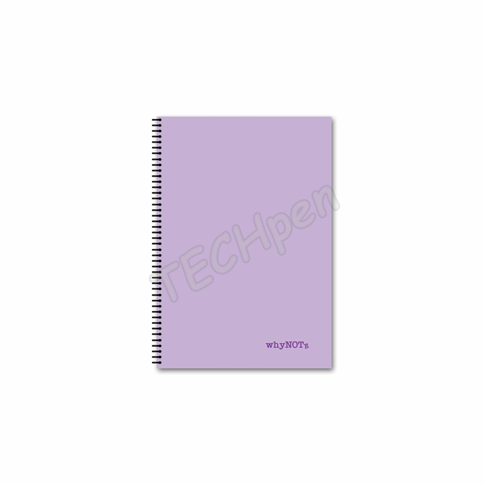WHYNOTE ΤΕΤΡΑΔΙΟ ΣΠΙΡΑΛ Α4 PASTEL - 2θ - 60φ 810.016