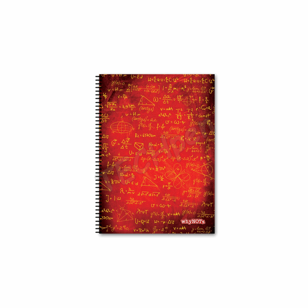 WHYNOTE ΤΕΤΡΑΔΙΟ ΣΠΙΡΑΛ Α4 SCIENCE - 3θ - 90φ 810.025