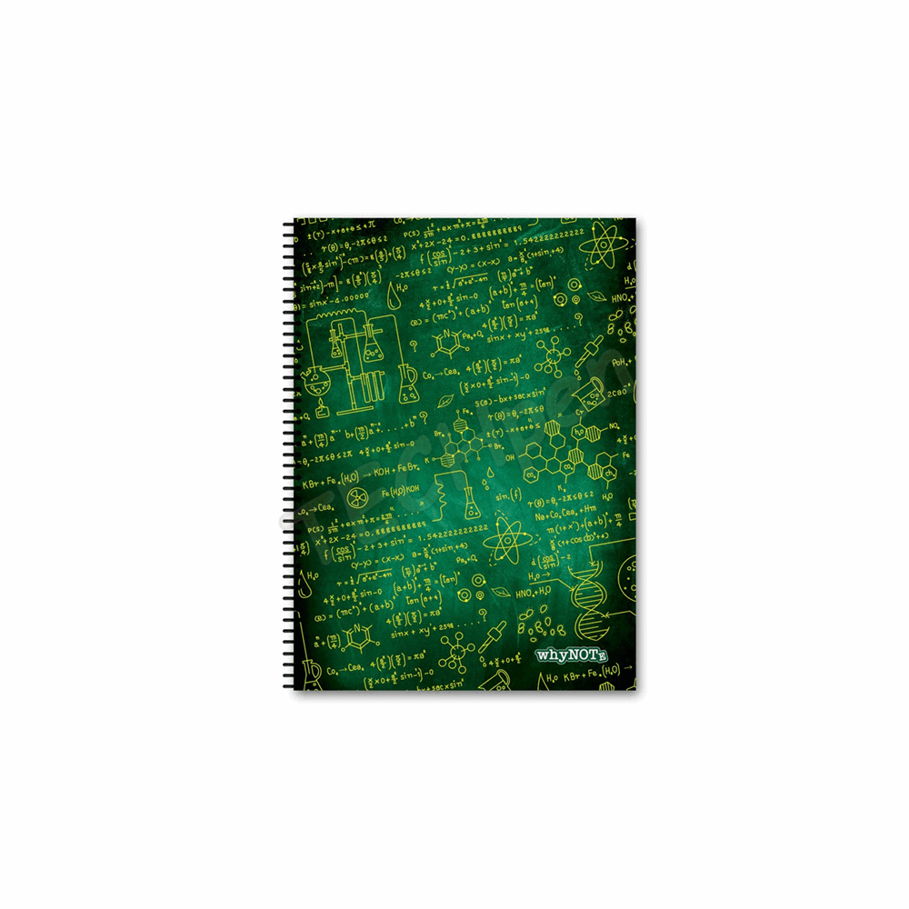 WHYNOTE ΤΕΤΡΑΔΙΟ ΣΠΙΡΑΛ Α4 SCIENCE - 3θ - 90φ 810.025