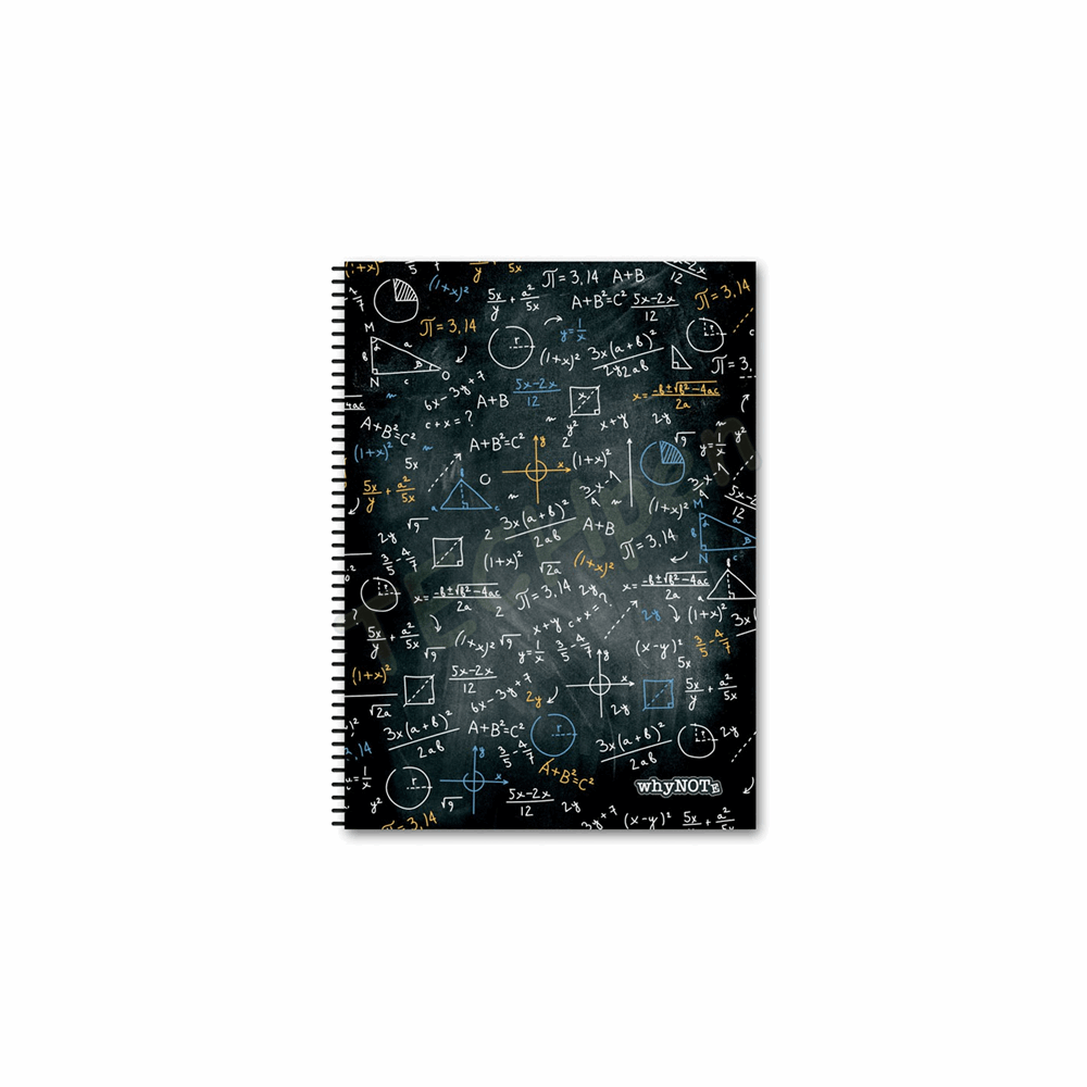 WHYNOTE ΤΕΤΡΑΔΙΟ ΣΠΙΡΑΛ B5 SCIENCE - 2θ - 60φ 810.518