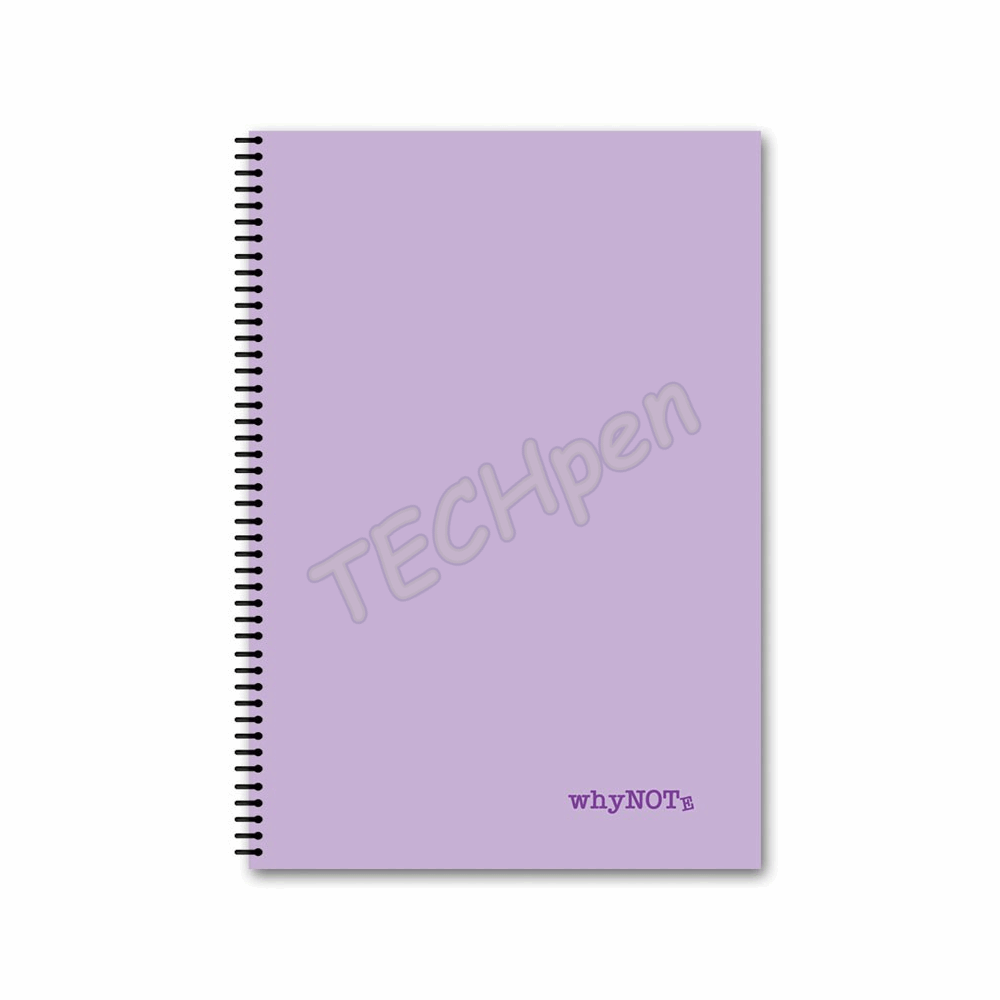 WHYNOTE ΤΕΤΡΑΔΙΟ ΣΠΙΡΑΛ Α4 PASTEL - 4θ - 120φ 810.018