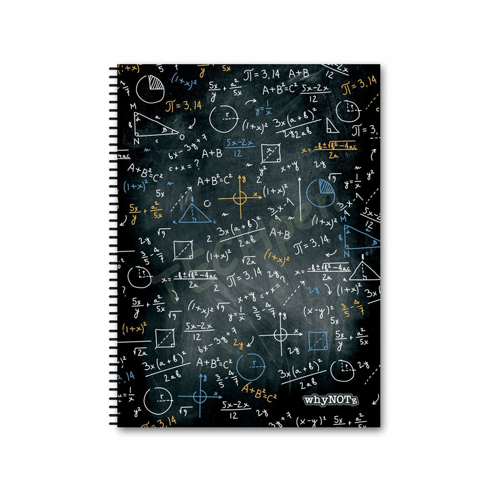 WHYNOTE ΤΕΤΡΑΔΙΟ ΣΠΙΡΑΛ Α4 SCIENCE - 4θ - 120φ 810.026