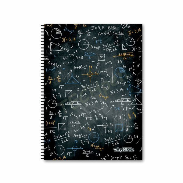 WHYNOTE ΤΕΤΡΑΔΙΟ ΣΠΙΡΑΛ Α4 SCIENCE - 4θ - 120φ 810.026