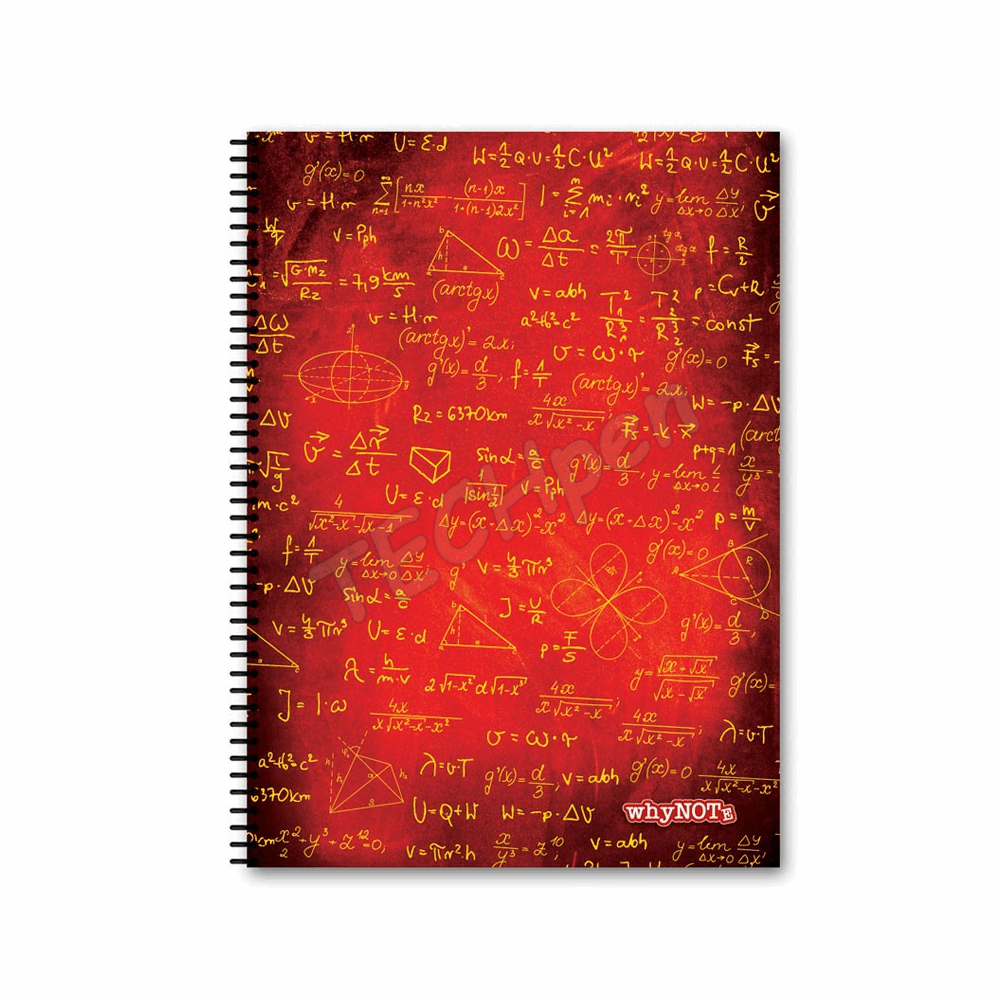 WHYNOTE ΤΕΤΡΑΔΙΟ ΣΠΙΡΑΛ Α4 SCIENCE - 4θ - 120φ 810.026