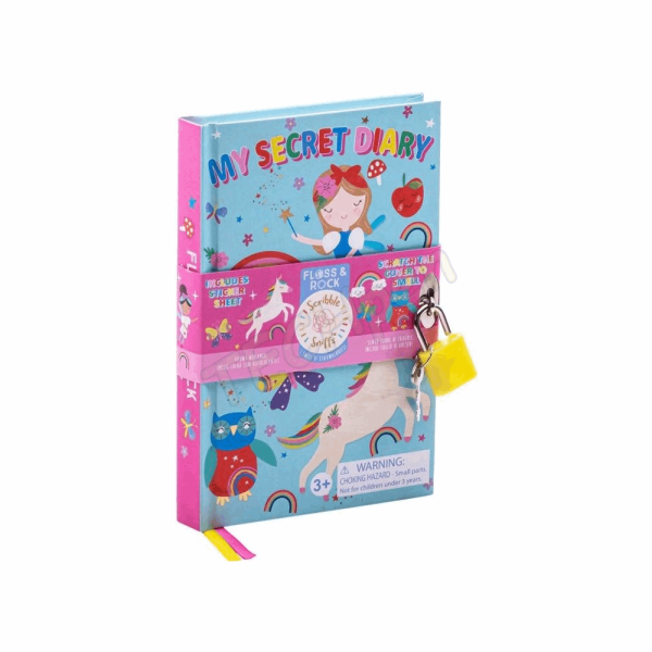 FLOSS&ROCK Rainbow Fairy My Scented Secret Diary *NEW* 46P6550